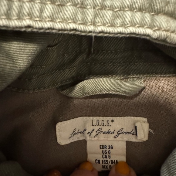 Olive Green Hooded Jacket - Picture 4 of 4